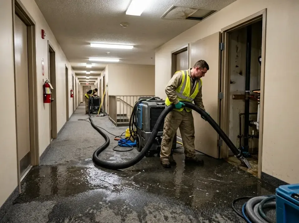 multi-unit-apartment-hallway-f-005 — frequently asked questions, Emergency Burst Pipe Water Extraction & Removal in Shields,…